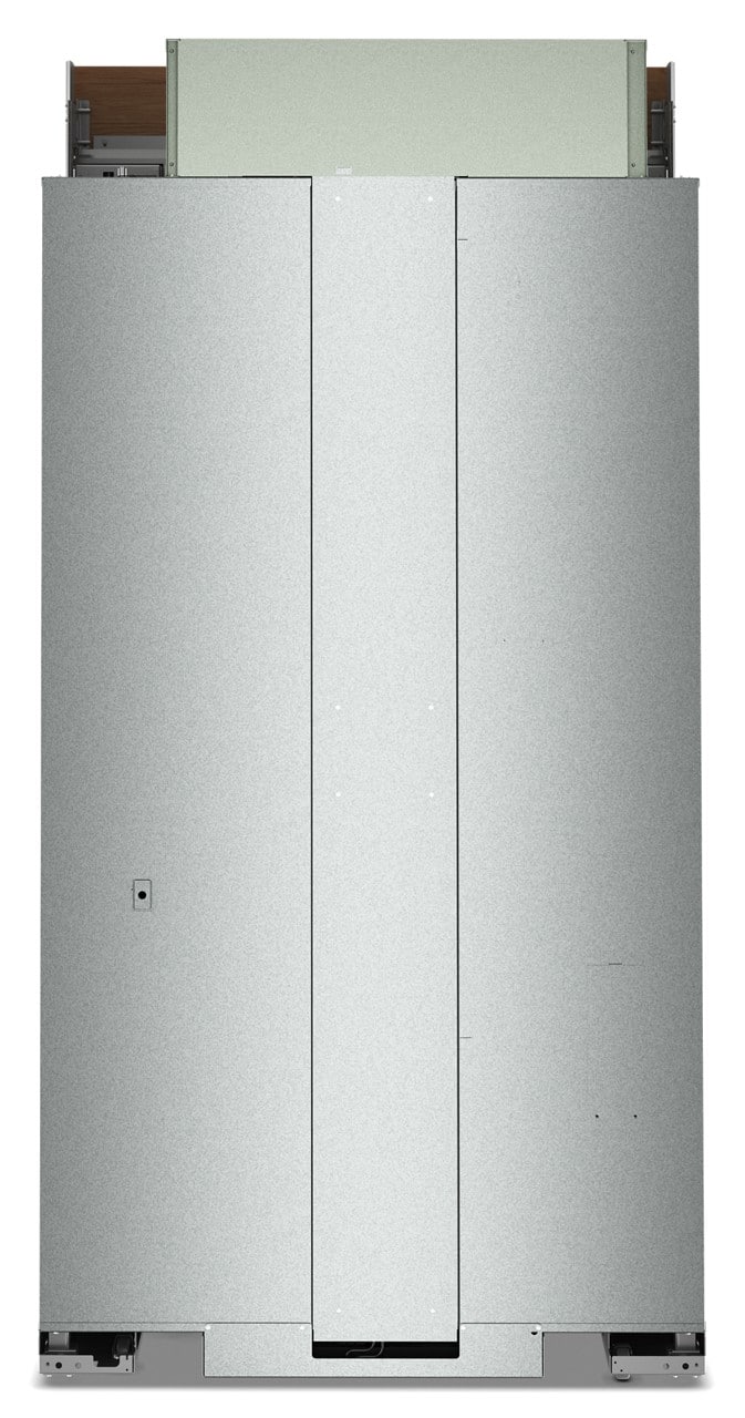 KitchenAid - 42" wide 24.2 cu. ft. Built-In Panel-Ready (not included) French Door Bottom Mount Refrigerator with Platinum Interior - Custom Panel Ready