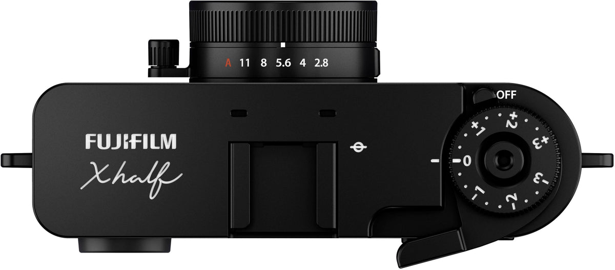 Fujifilm - X half Premium Compact Camera - Black