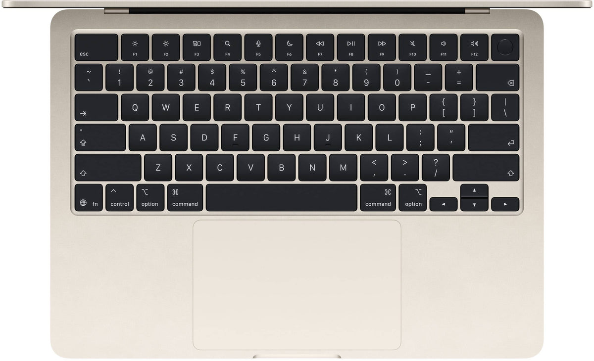 Apple - MacBook Air 13-inch Laptop - M5 chip with 10-core CPU and 10-core GPU - 24GB Memory - 1TB SSD - Starlight