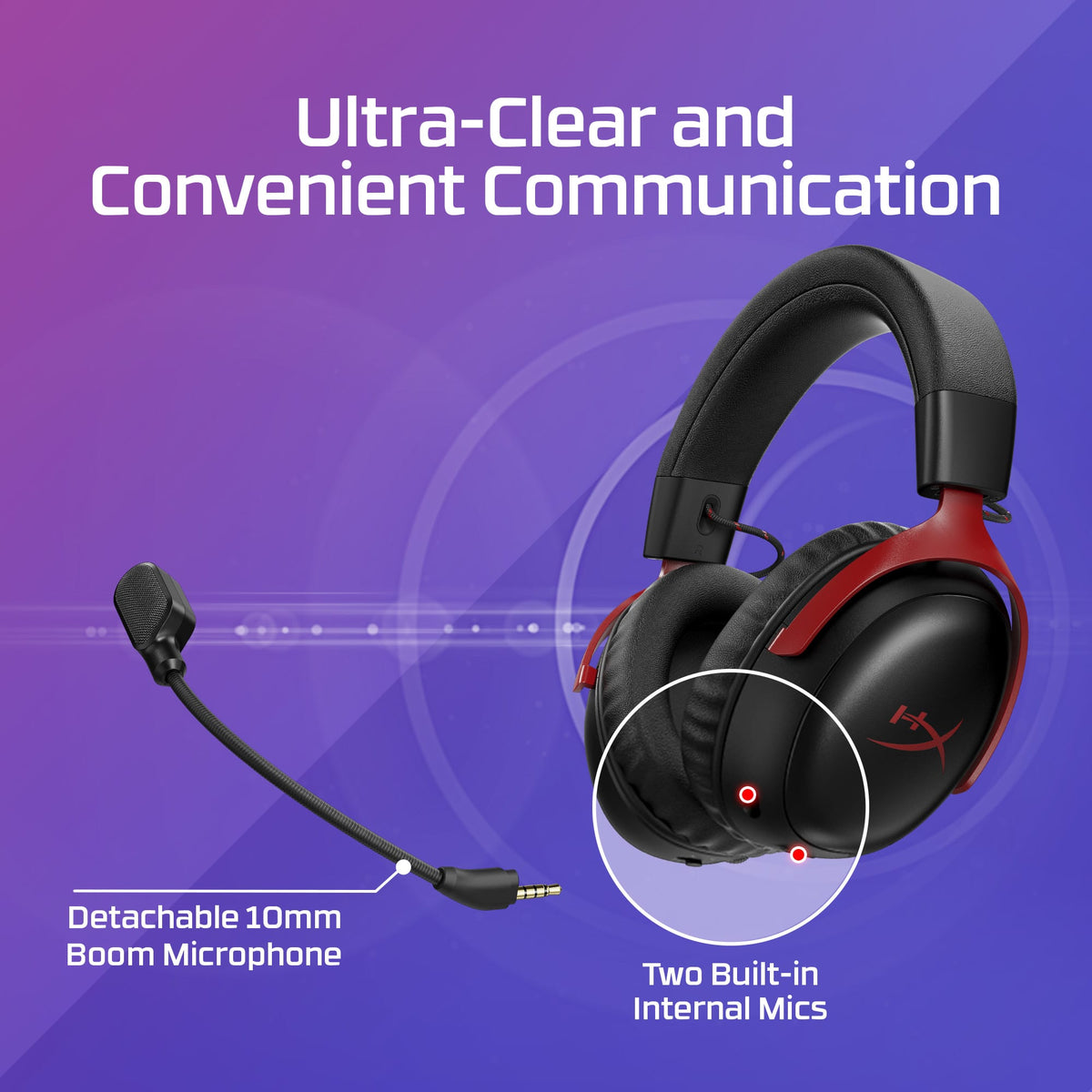 HyperX - Cloud III S Wireless Gaming Headset for PC, PS5, PS4, Nintendo Switch, Mac, and Mobile - White