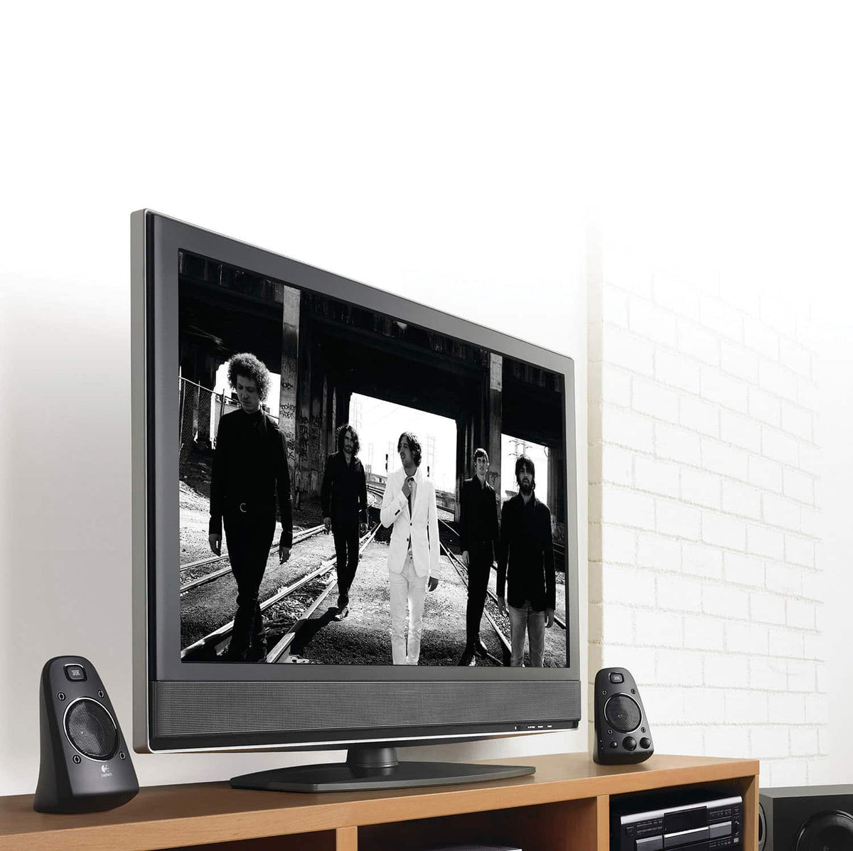 Logitech - Z623 2.1 Speaker System (3-Piece) for PC - Black