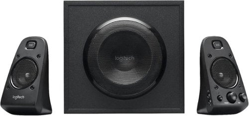 Logitech - Z623 2.1 Speaker System (3-Piece) for PC - Black