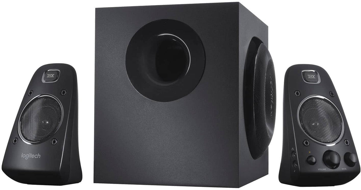 Logitech - Z623 2.1 Speaker System (3-Piece) for PC - Black