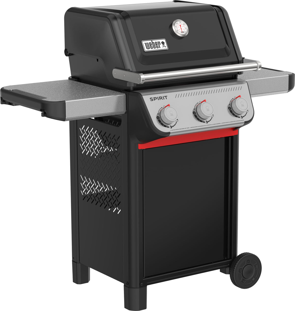 Weber - Spirit E-310 3 Burner Liquid Propane Gas Grill - Black