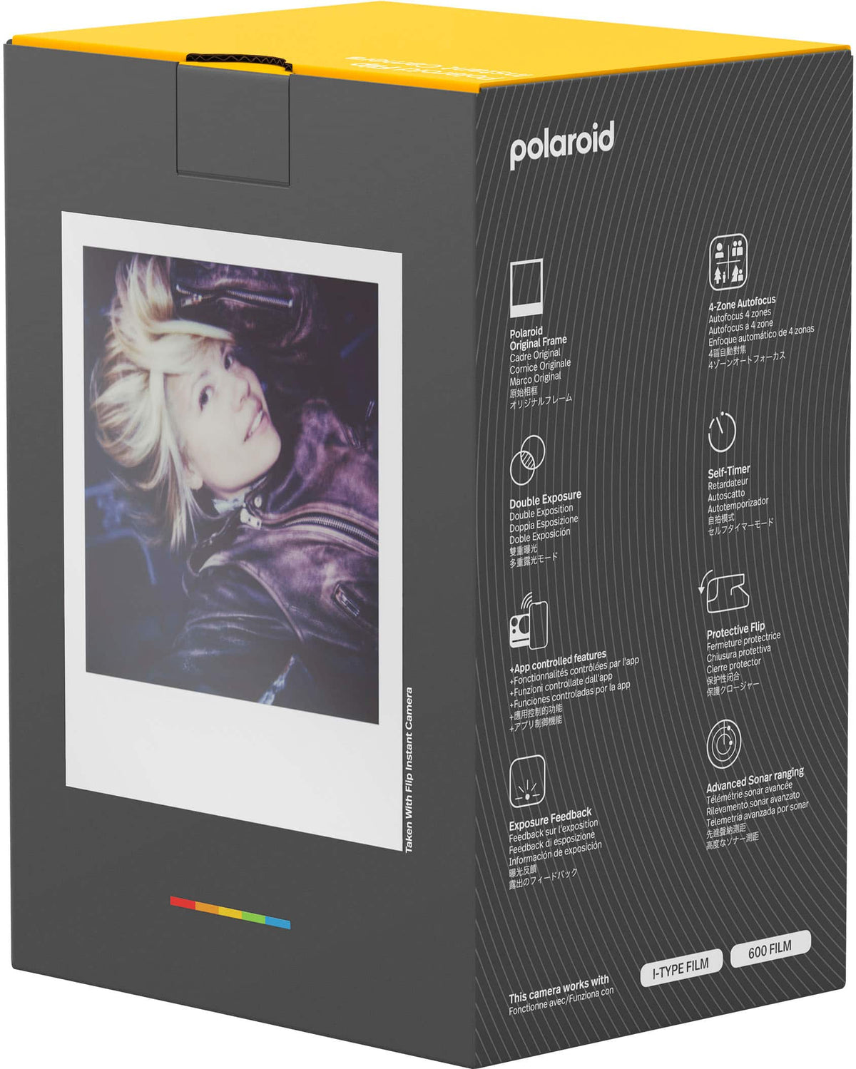 Polaroid - Flip Instant Camera - Black