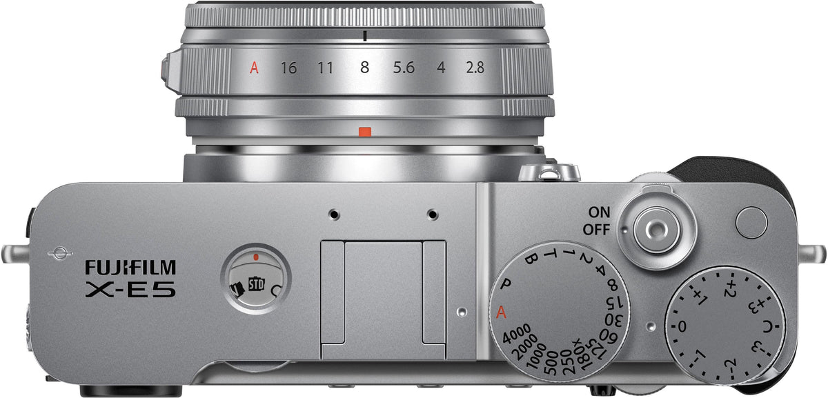 Fujifilm - X-E5 Body with XF23mmF2.8 Lens Kit - Silver