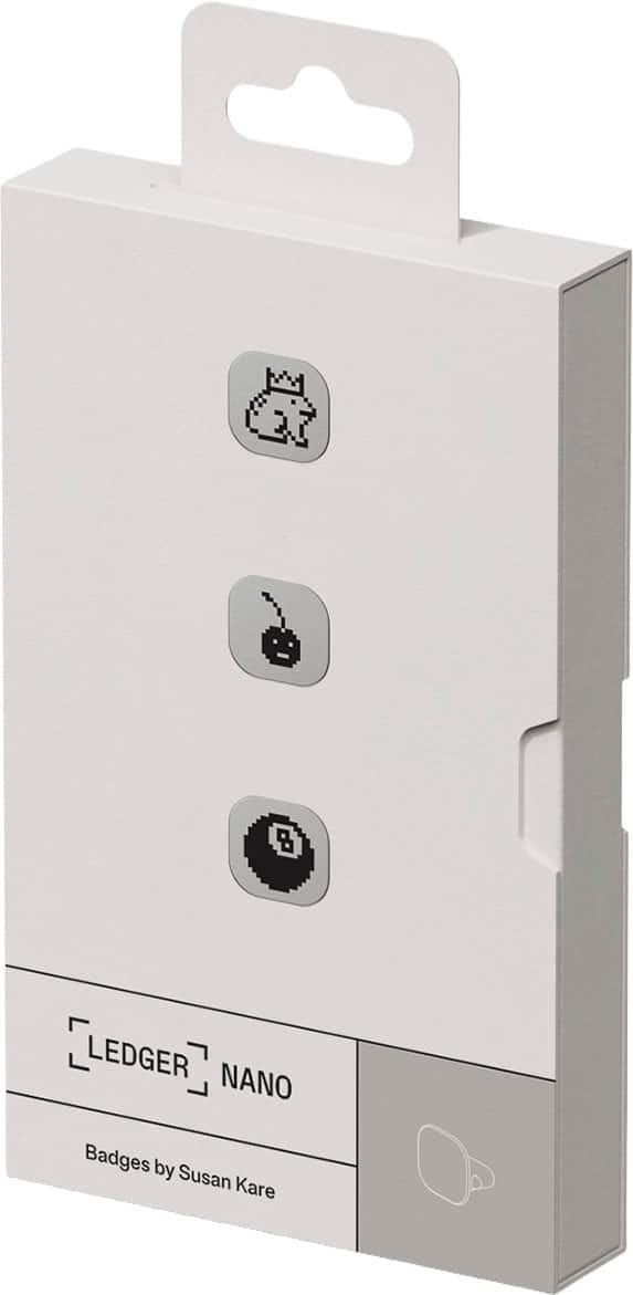 Ledger - Nano Gen 5 Badges pack of 3 - set 3