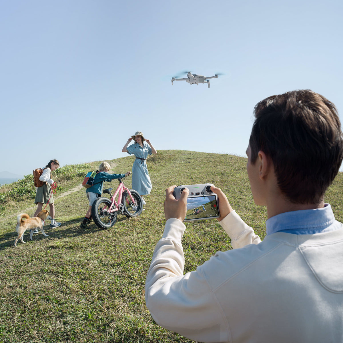 DJI - Mini 3 Fly More Combo (DJI RC) (GL) - Gray