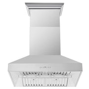Forno Appliances - 36 inches - Externally Vented - Wall Range Hood - Silver