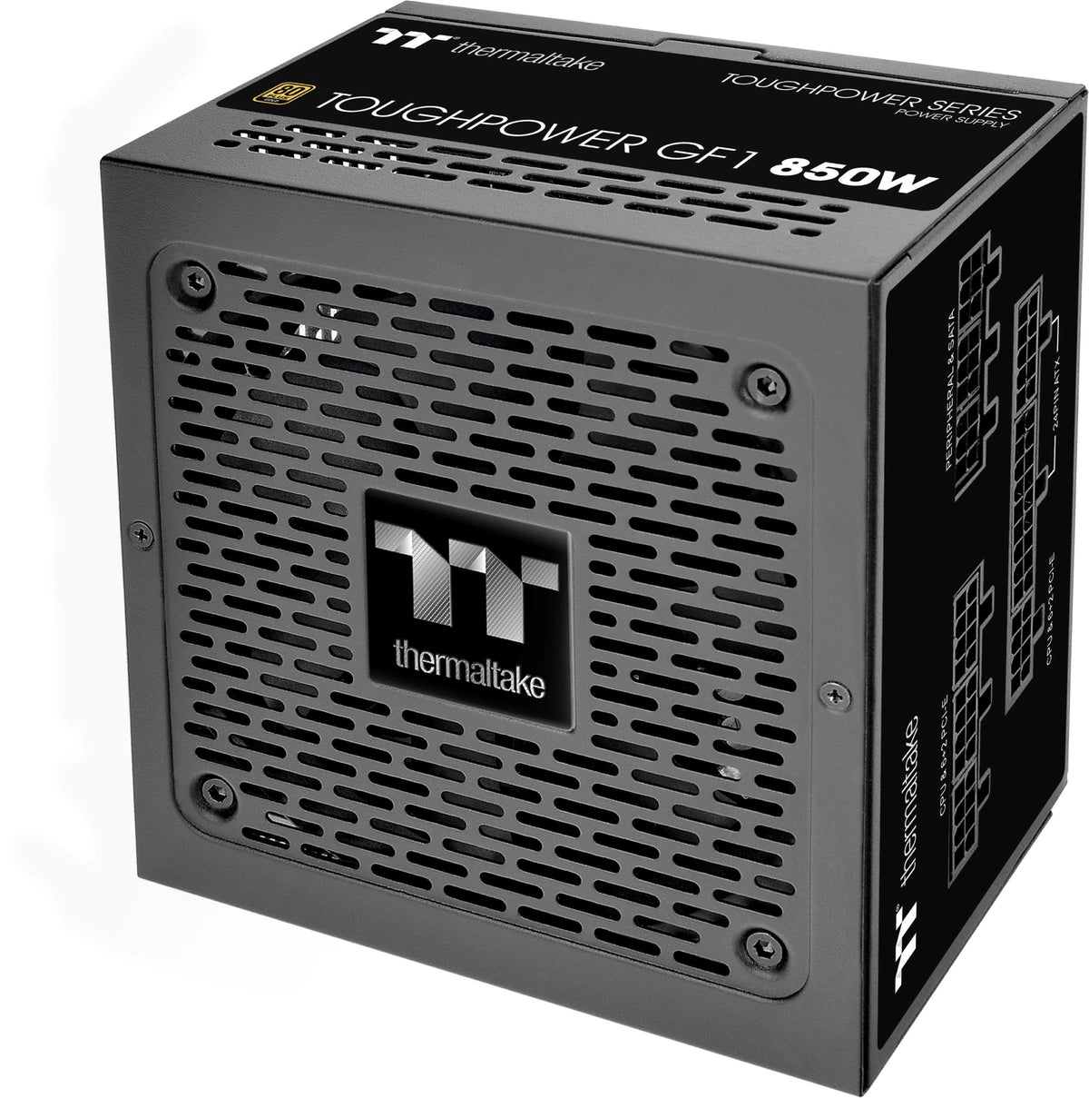 Thermaltake - GF1 (2024) 850W 80 PLUS Gold Fully Modular Power Supply - Black