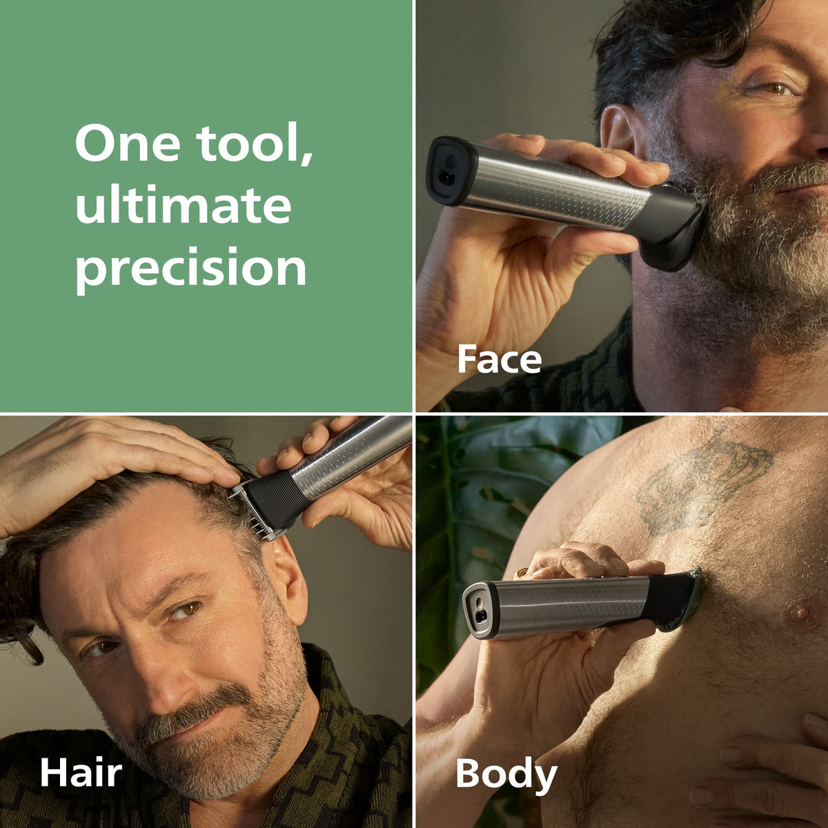 Philips Norelco - All-in-One 7000 Series 22-Piece Trimmer - MG7975/49 - Silver