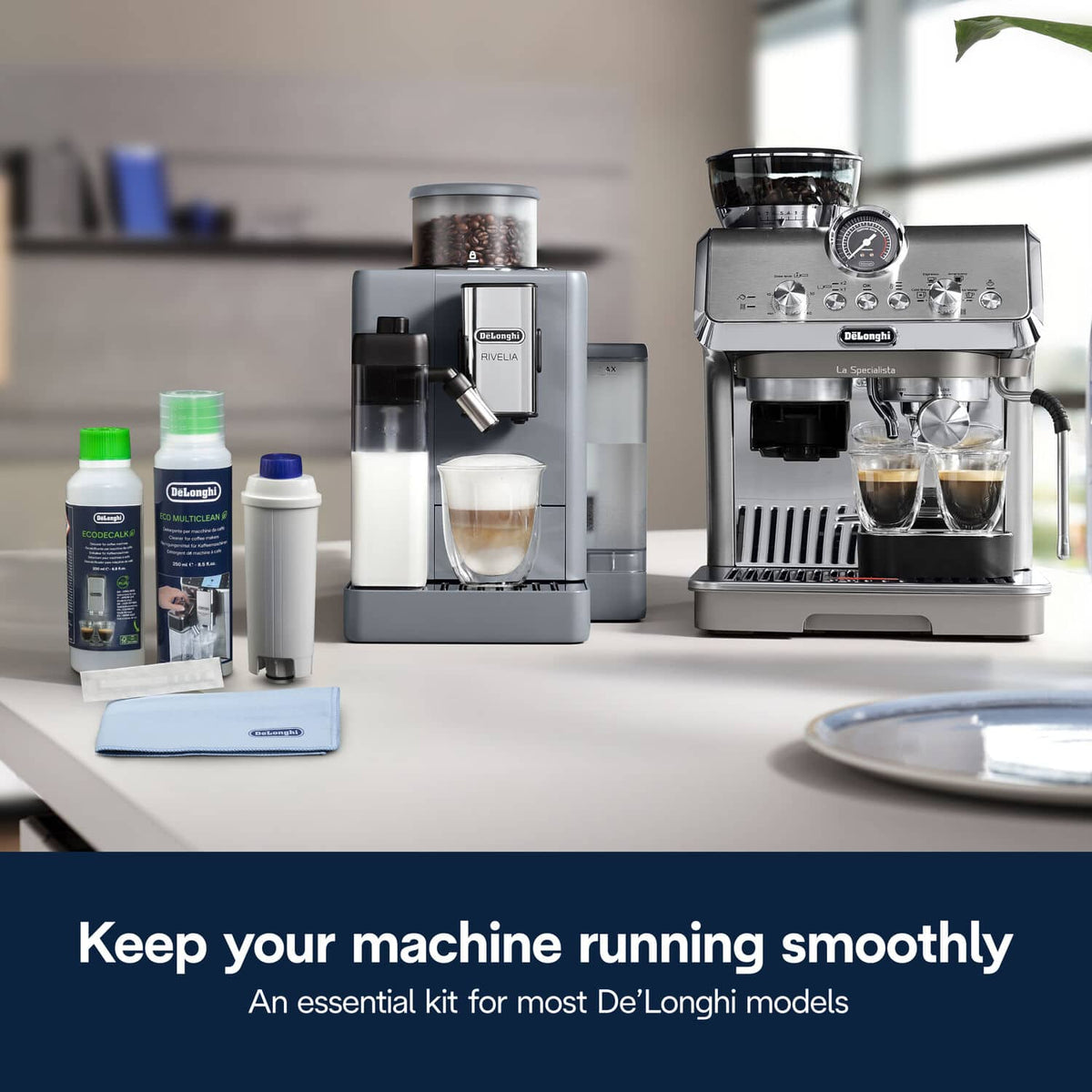 De'Longhi - Coffee Care Kit - White