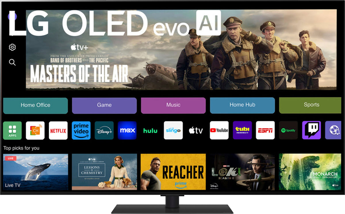 LG - 65" Class G4 Series OLED evo 4K UHD Smart webOS TV (2024)