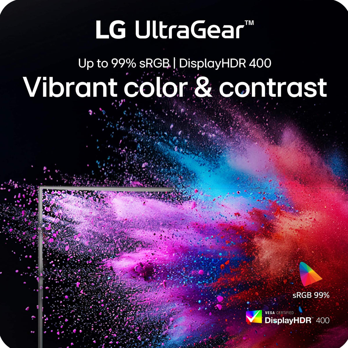 LG - UltraGear 27" IPS QHD 200Hz Gaming Monitor with DisplayHDR 400 (HDMI, DisplayPort) - Black