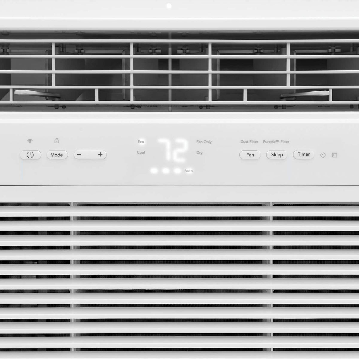 Frigidaire - 8,000 BTU 350 Sq. Ft. Smart Window Air Conditioner with Remote - White