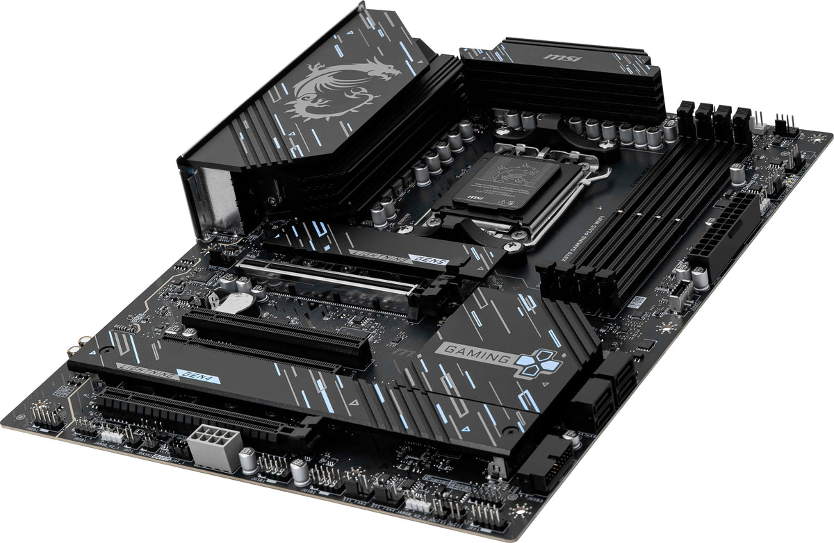 MSI - X870 GAMING PLUS WIFI (Socket AM5) AMD X870 ATX DDR5 Wi-Fi 7 Motherboard - Black