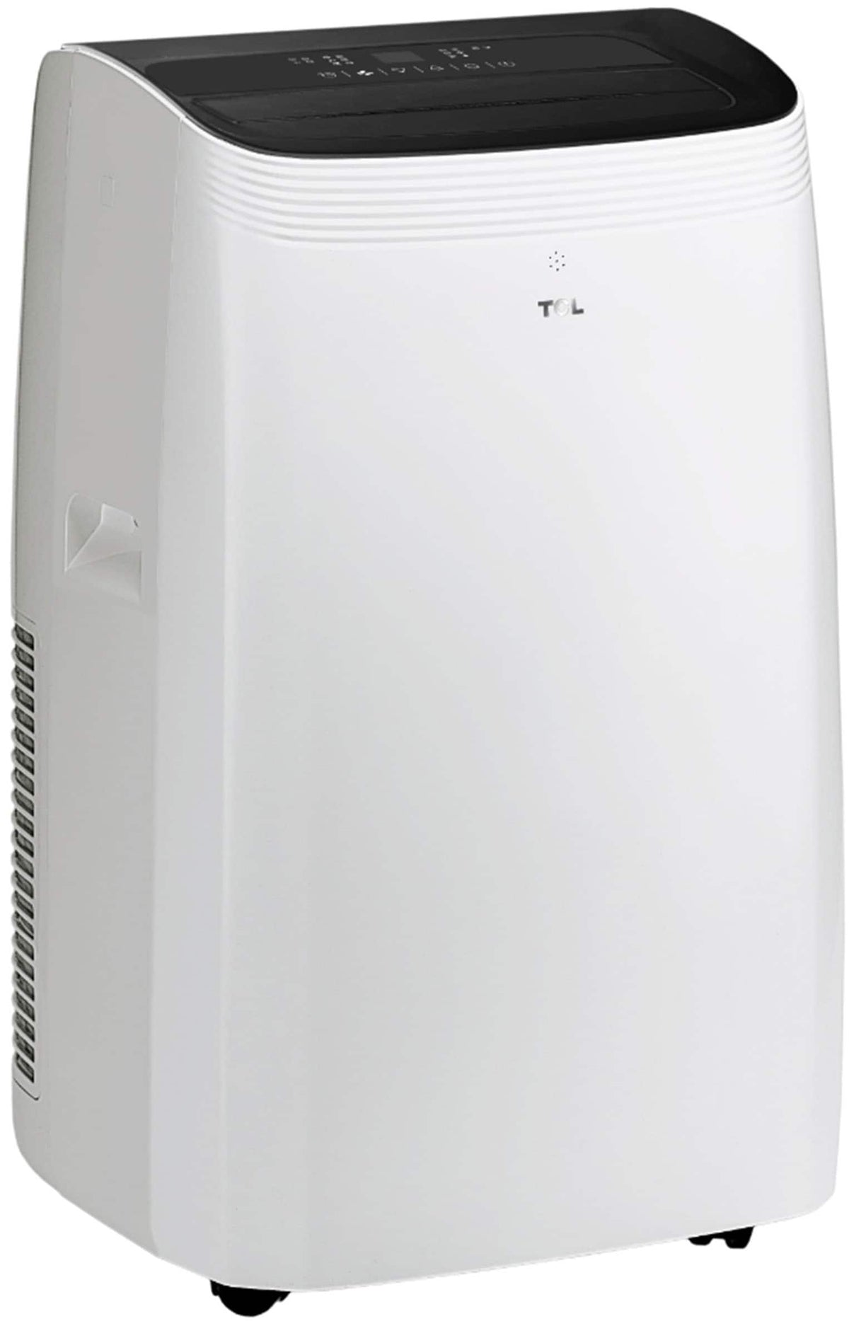 TCL - 450 Sq. Ft. 10,000 BTU Q-Series Ultra-Quiet Dual Hose Inverter Smart Portable Air Conditioner - White