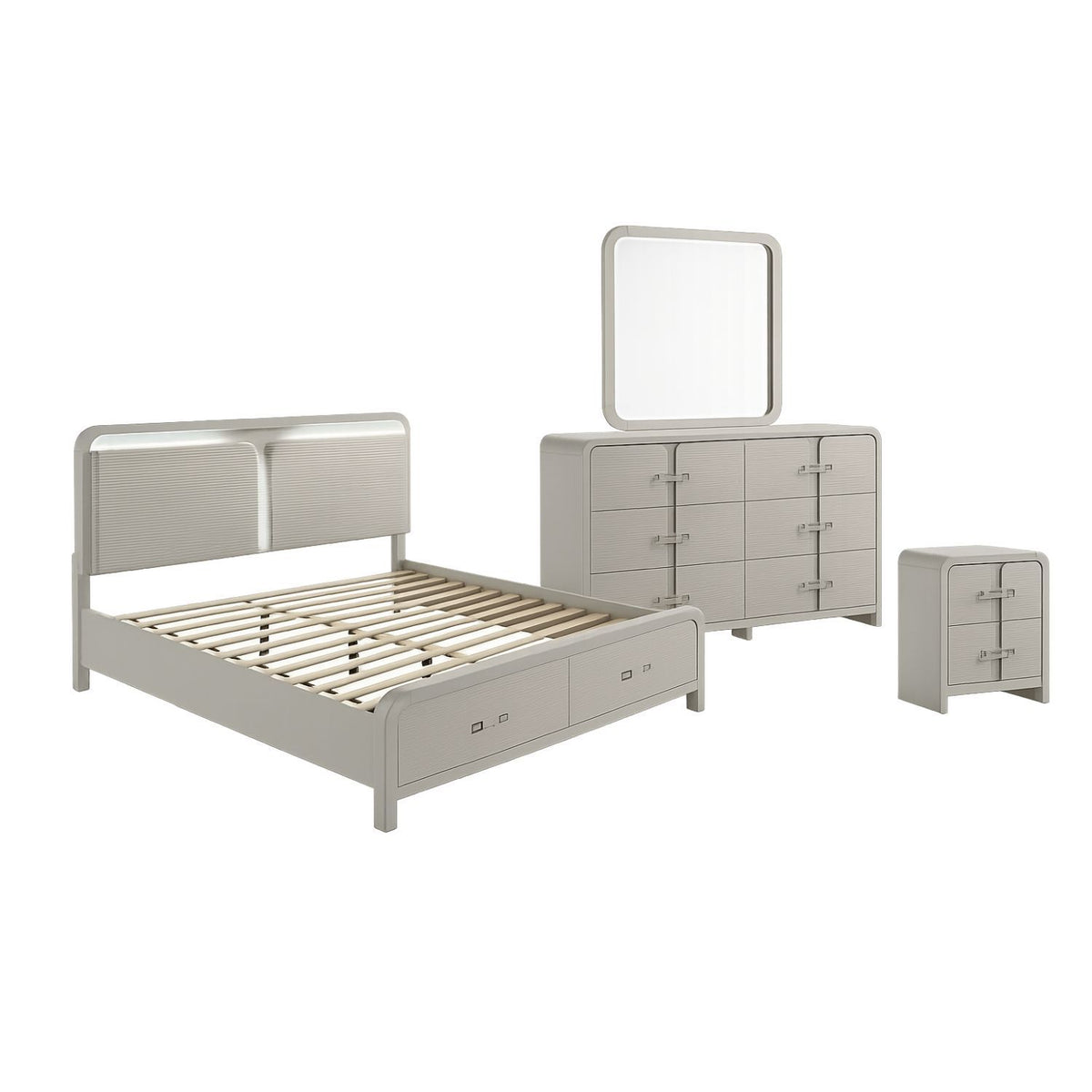 Aria - Juego de dormitorio moderno