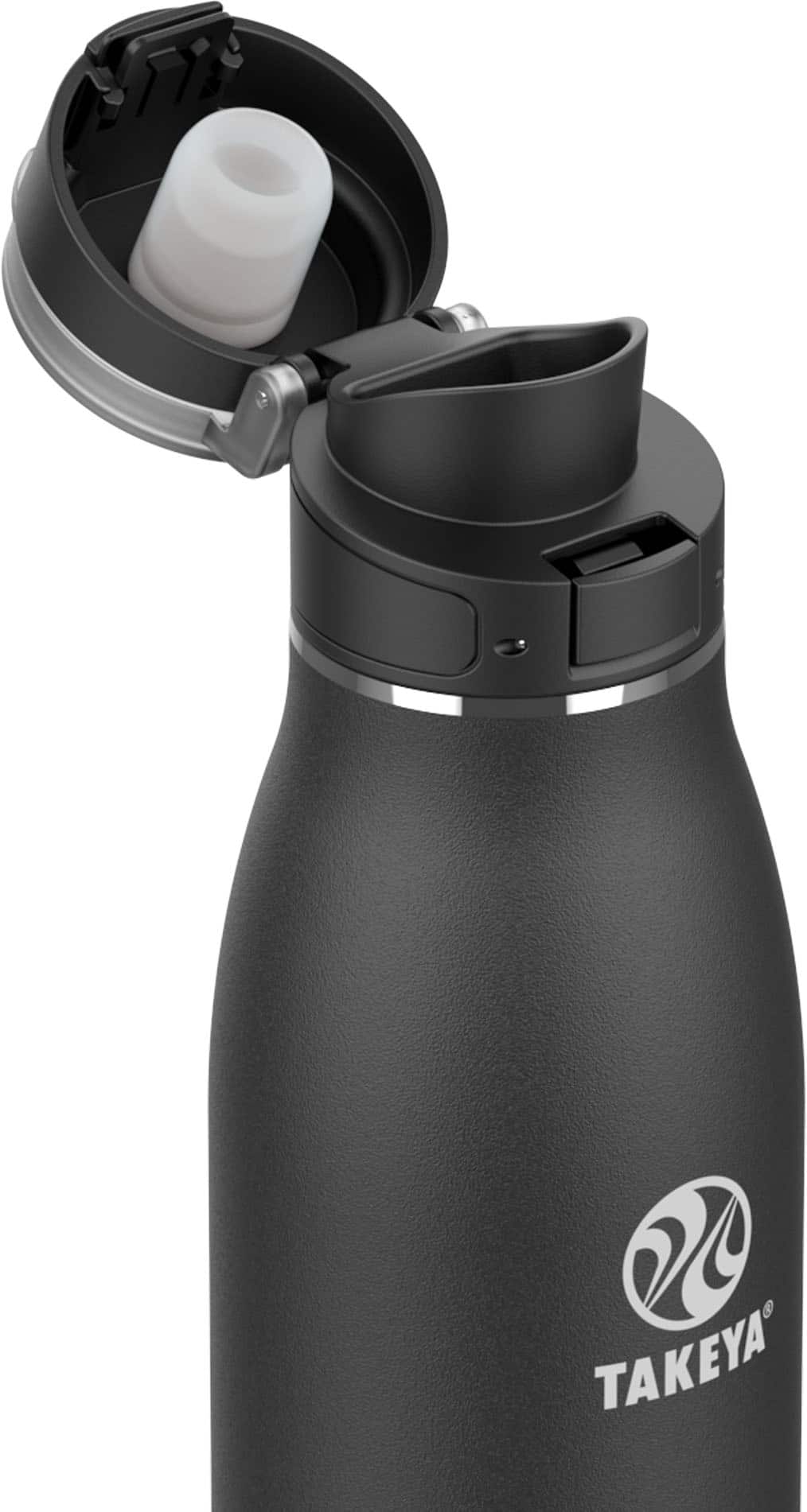 Takeya - Traveler 25-oz. Leakproof Flip-Lock Mug - Onyx