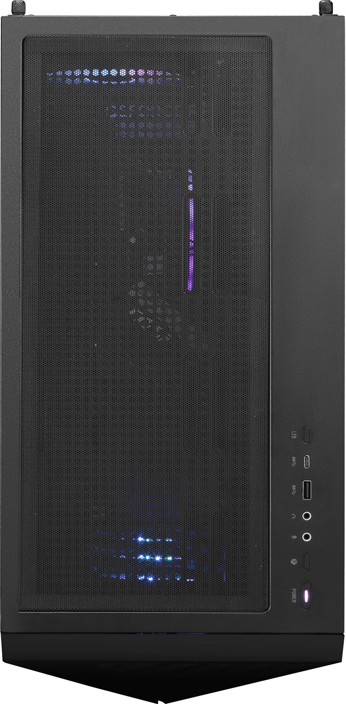 MSI - Aegis Z2 Gaming Desktop - AMD Ryzen R7-8700F 2024 - 16GB Memory - NVIDIA GeForce RTX 5060 - 2TB Storage - Black