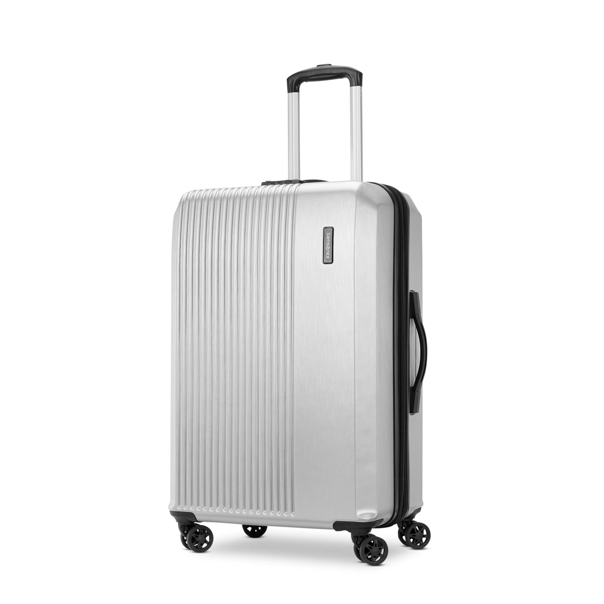 Samsonite - Alliance SE Carry On Spinner Suitcase - Aluminum Silver