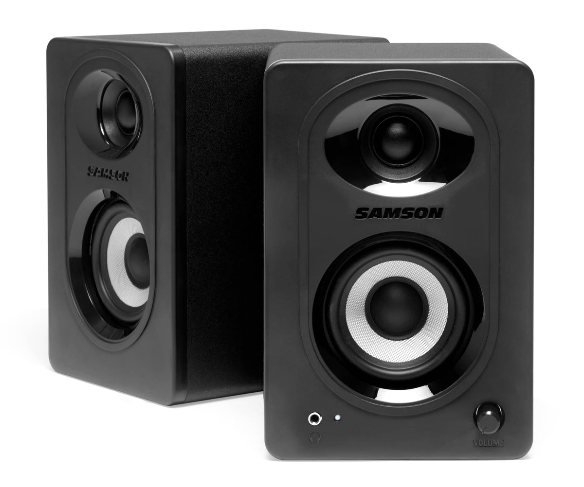 Samson - Medio One M30BT Studio Monitors - Black