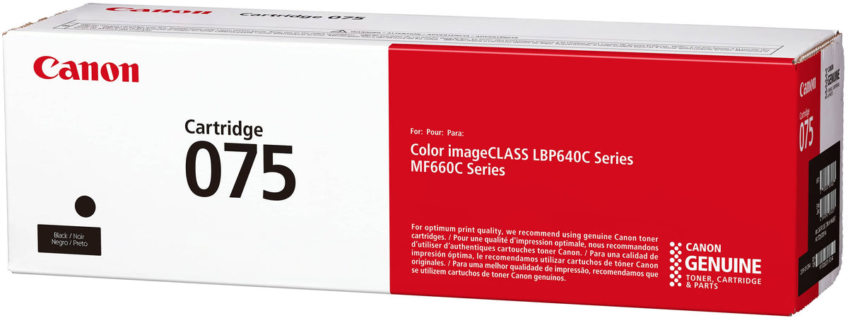 Canon - Toner 075 Standard Yield Toner Cartridge - Black