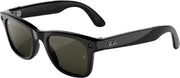 Ray-Ban Meta - (Gen 3) Wayfarer Large - AI Glasses with Camera - Polarized Green Lenses - Shiny Black