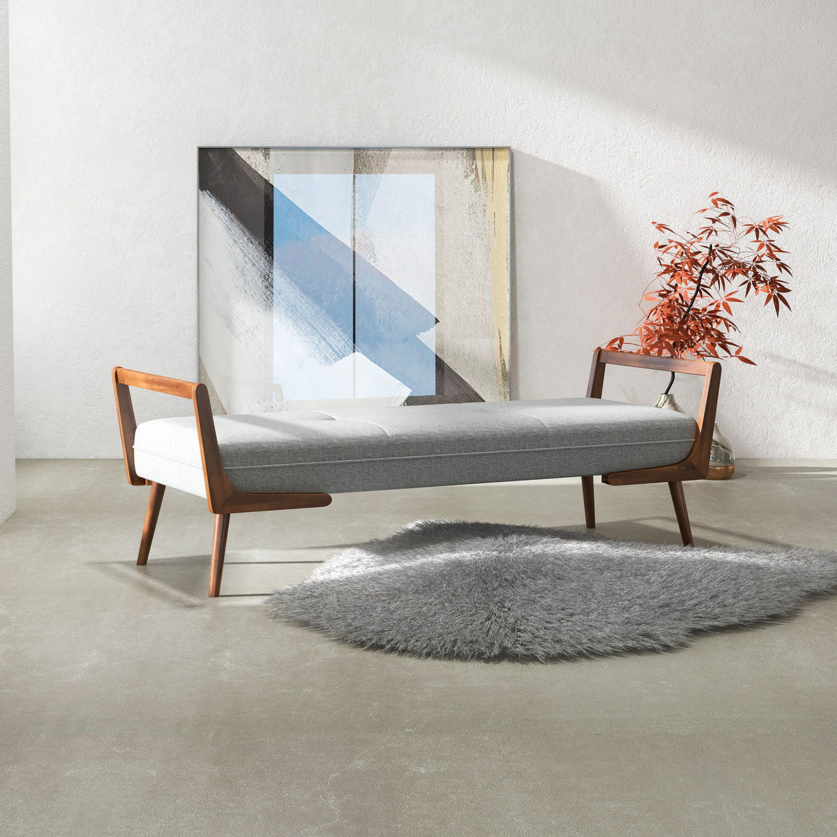 Cora - Bench - Gray