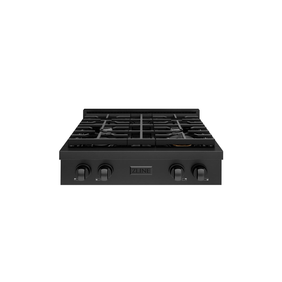 ZLINE - 30 in. Wide 4 Burner Paramount Gas Rangetop  (SRTB-30) - Black Stainless Steel