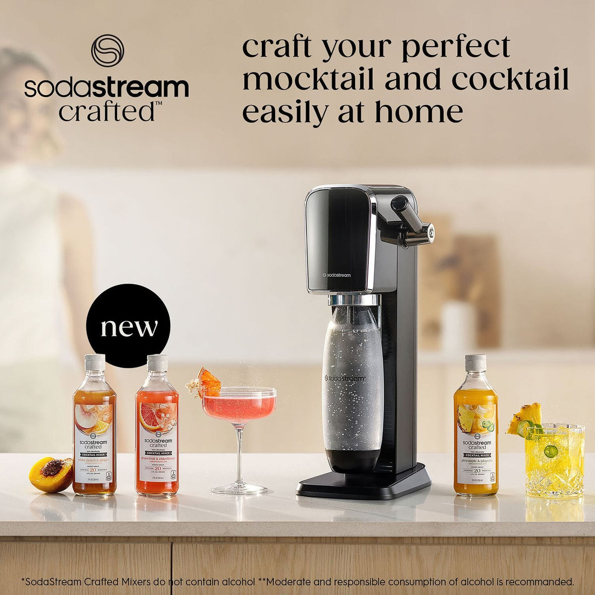 SodaStream - Crafted Mixers 3-Pack Variety Pack