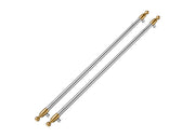 Bertazzoni - 36" Heritage Series Refrigerator Accessory - Stainless Steel/Gold