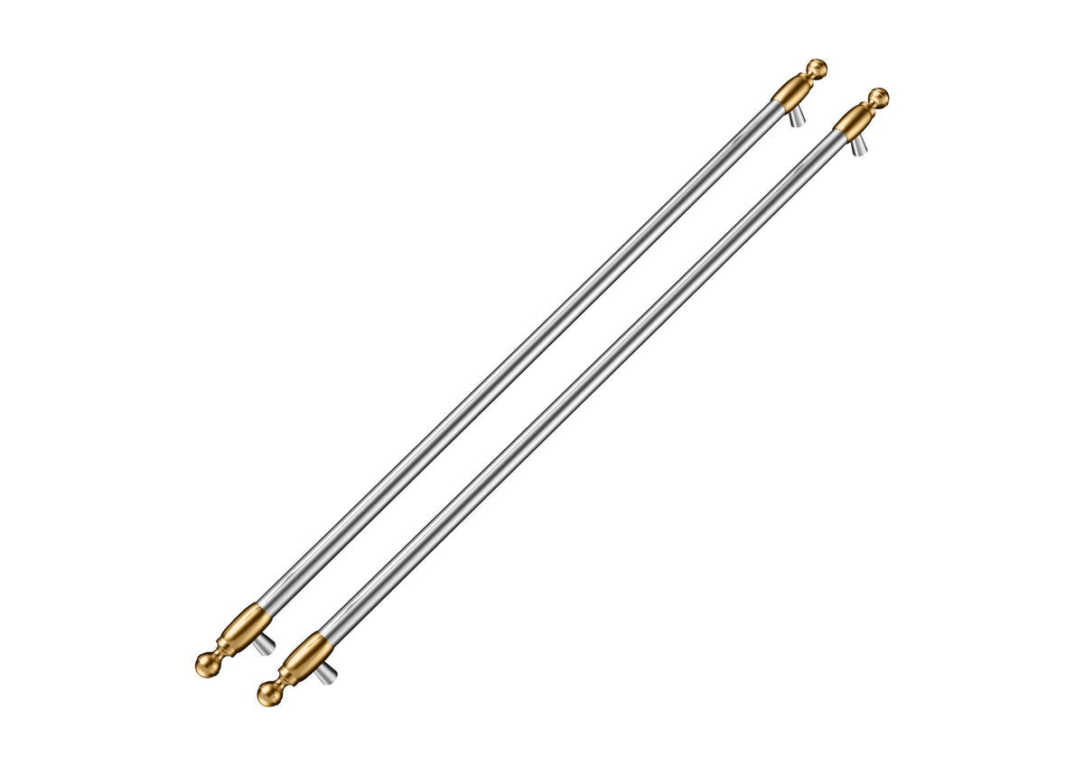 Bertazzoni - 36" Heritage Series Refrigerator Accessory - Stainless Steel/Gold