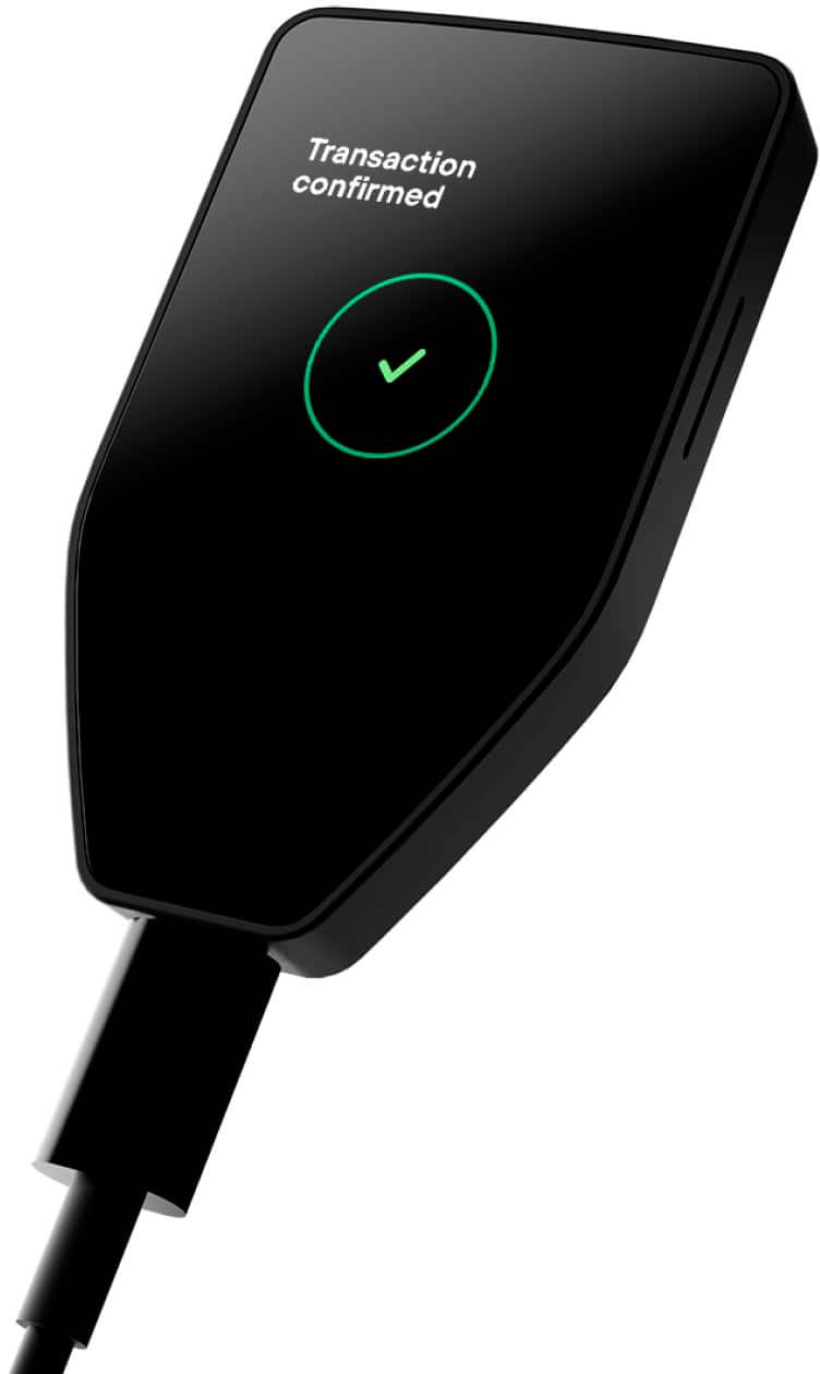 Trezor - Safe 5 - Passphrase & Secure Element Crypto Hardware Wallet with Touch Screen and Haptic Feedback - Black Graphite