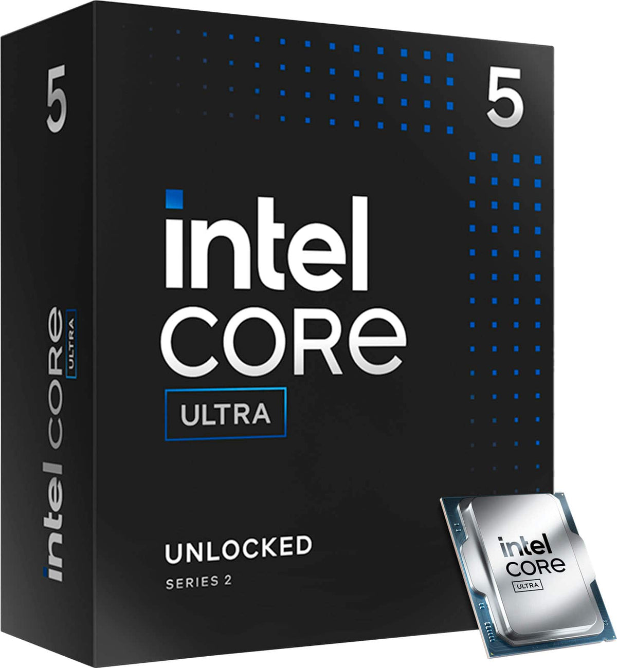 Intel - Core Ultra 5 245K 14-Cores 14-Threads - 4.6GHz (5.2 GHz Turbo) Socket LGA 1851 Unlocked Desktop Processor - Multi