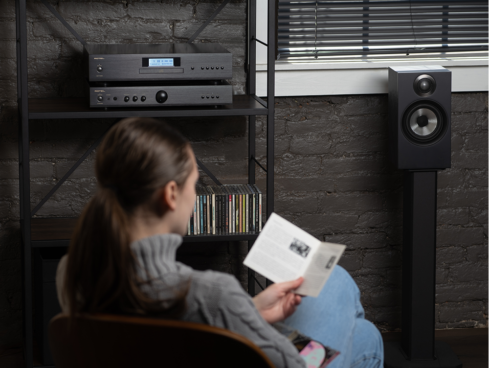 Rotel - A10MKII 50W 2-Ch Integrated Stereo Amplifier - Black