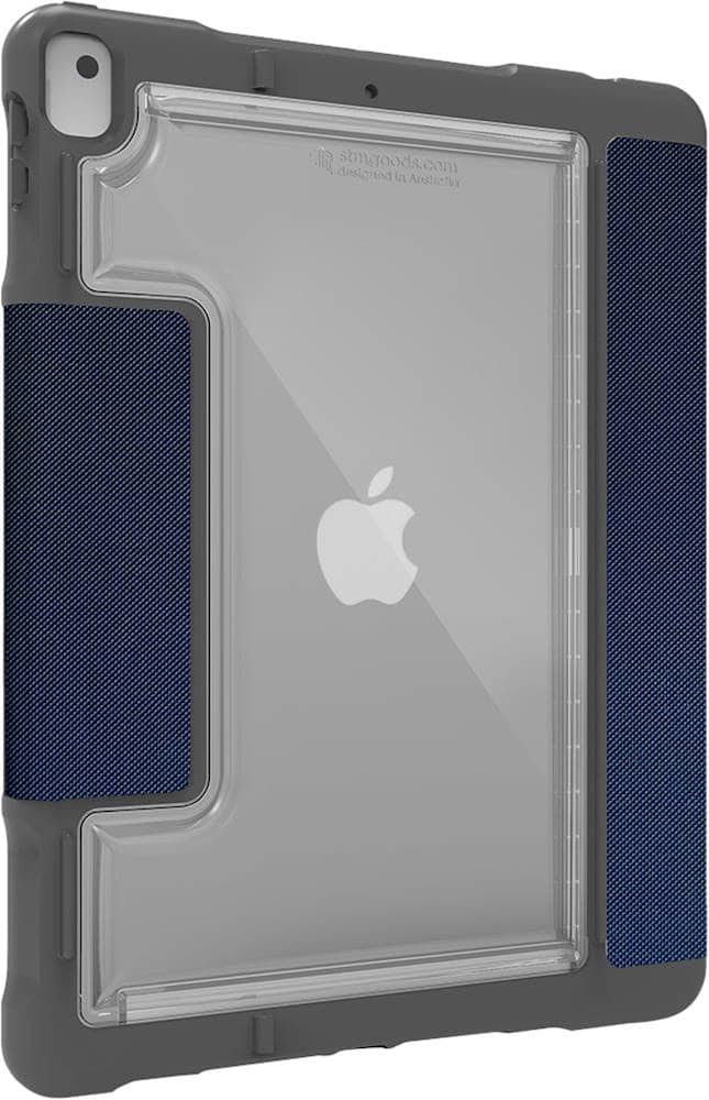 STM - Dux Plus Duo Folio Case for Apple iPad 10.2" (9th/8th/7th Gen) - Midnight Blue