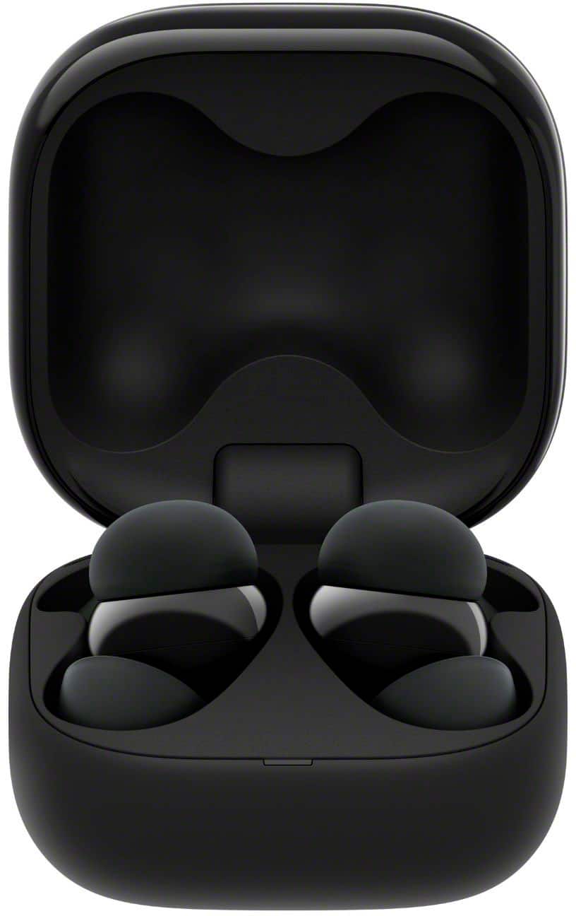 Sony - LinkBuds Fit True Wireless Noise Cancelling Earbuds - Black