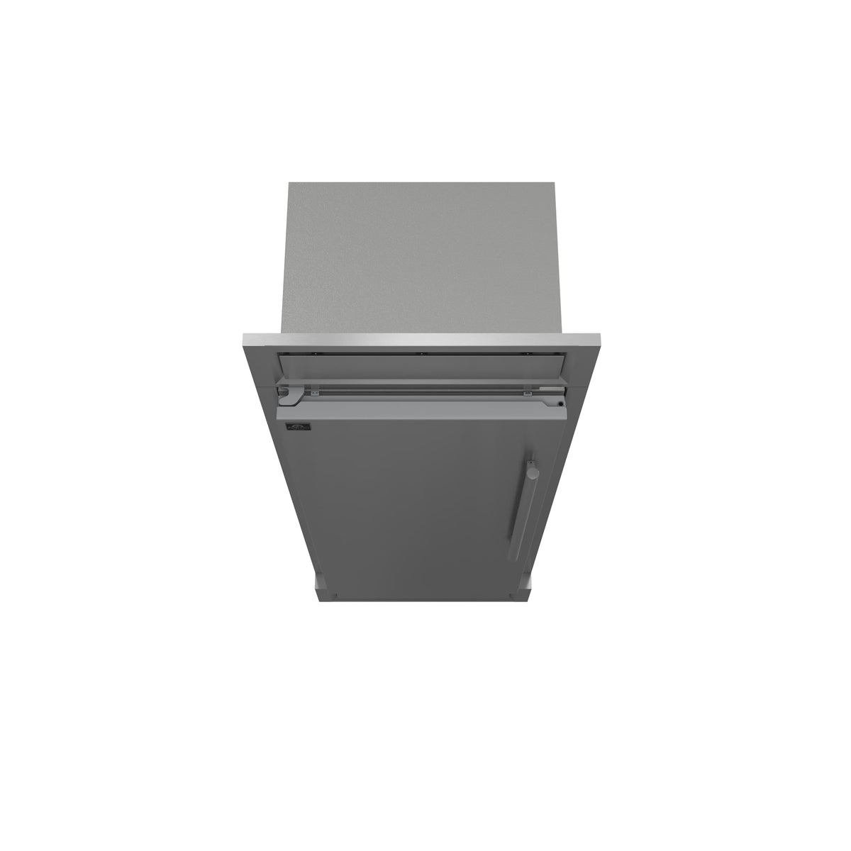 Forno Appliances - Maderno 13.6 Cu. Ft. Built-In Convertible Refrigerator/Freezer with Decorative Grill - Stainless Steel