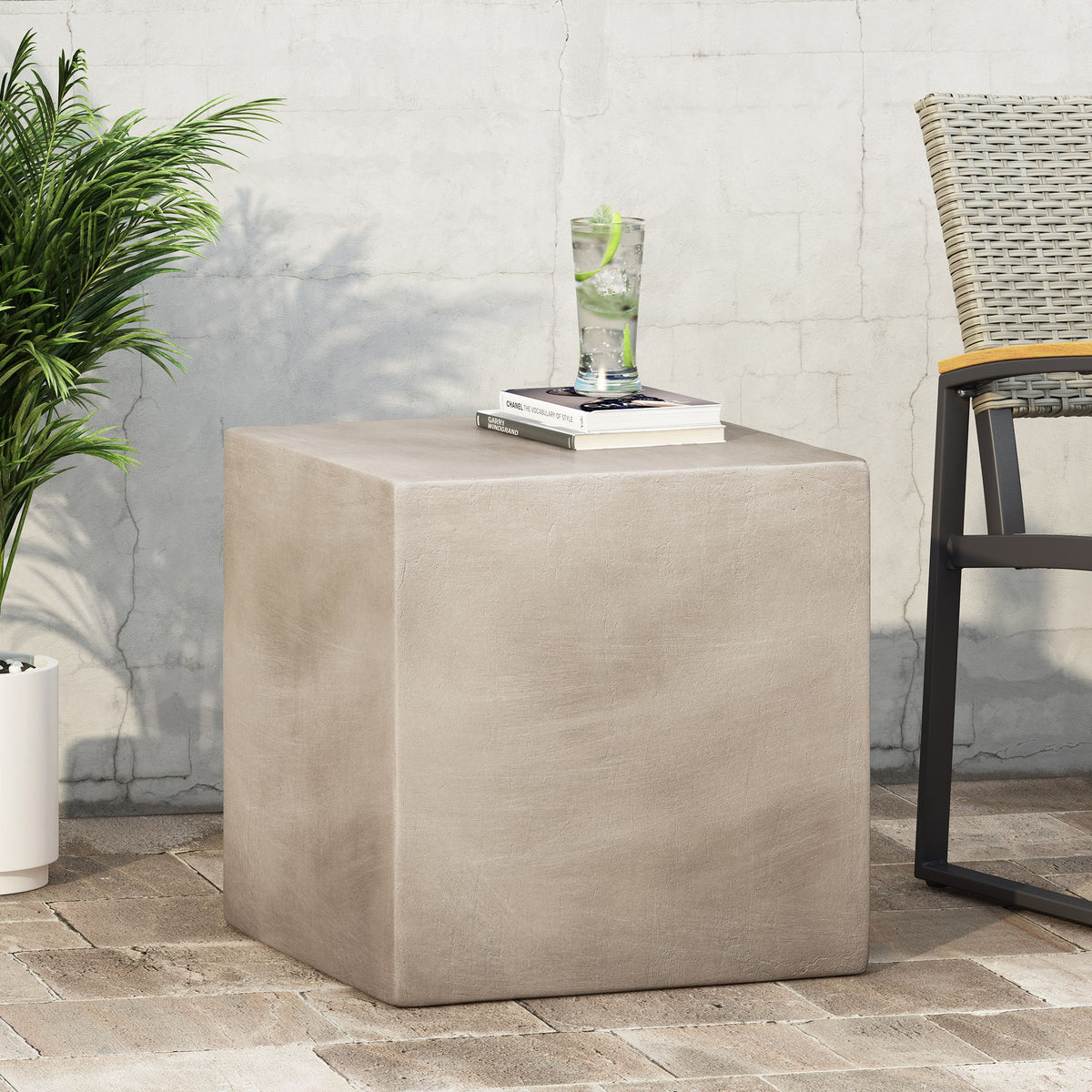 Outdoor / Indoor Square Lightweight Side Table
