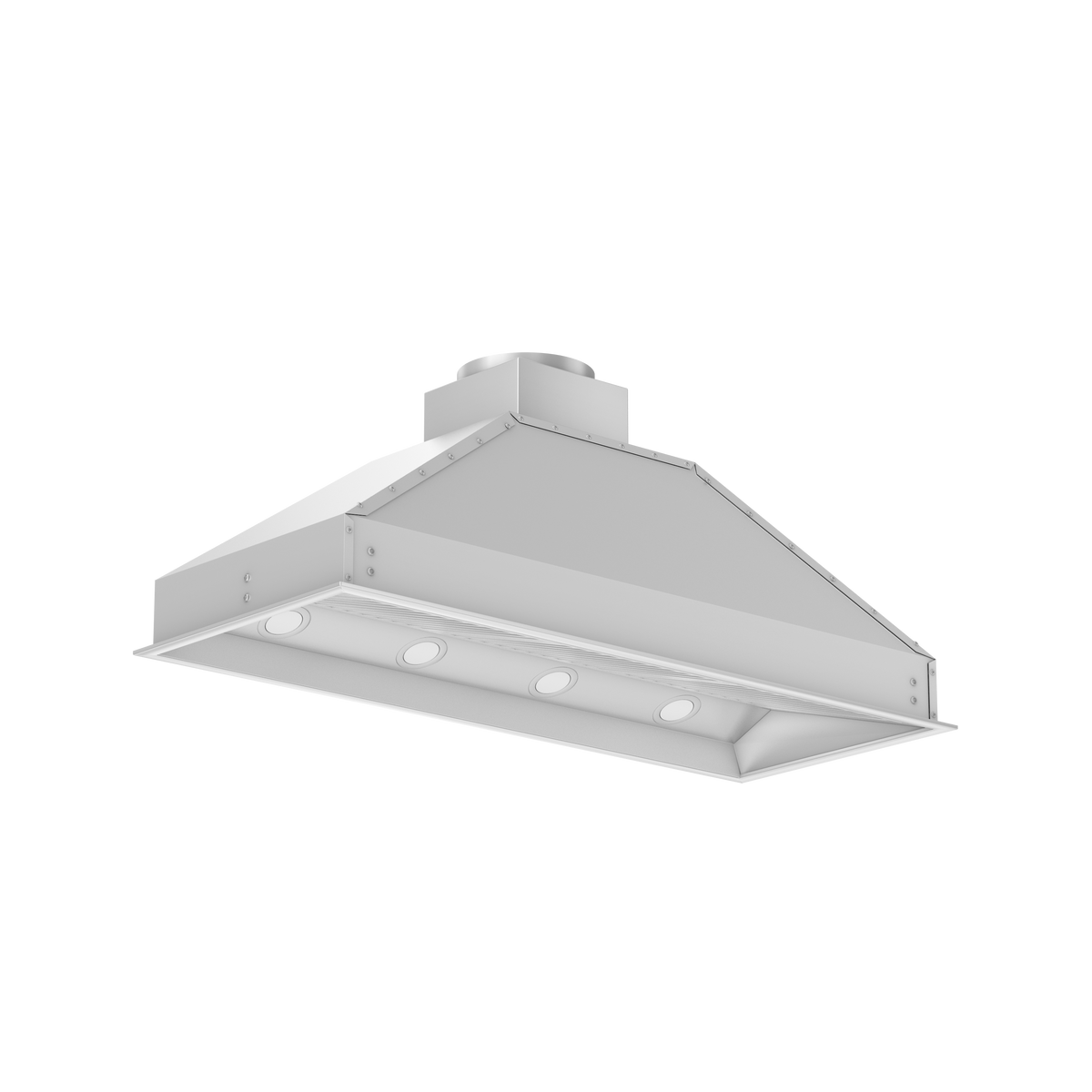 ZLINE - 46 inches - Externally Vented - Range Hood Insert - Stainless Steel