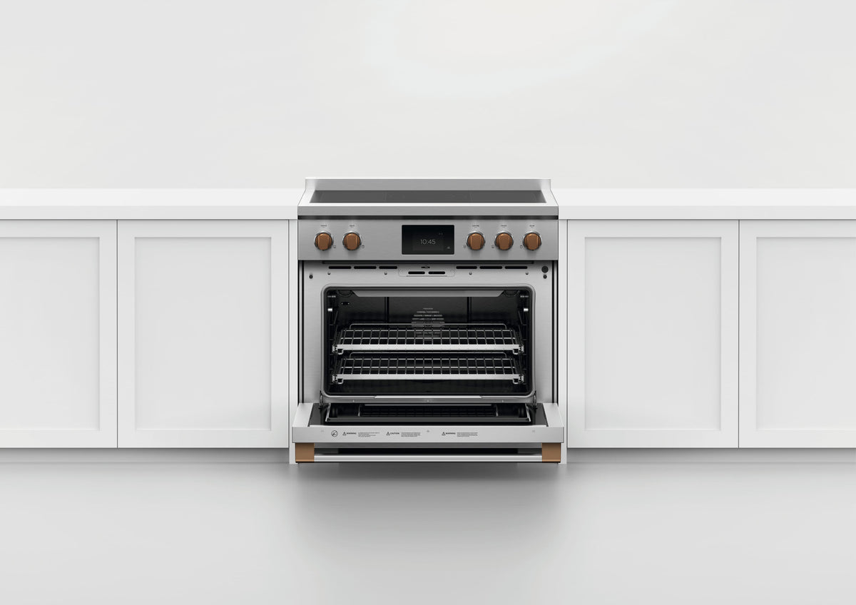 Fisher & Paykel - Pro Range Dial Kit, 36", 5 Zone, Dark Copper - Compatible with RIV3-365 - Dark Coper