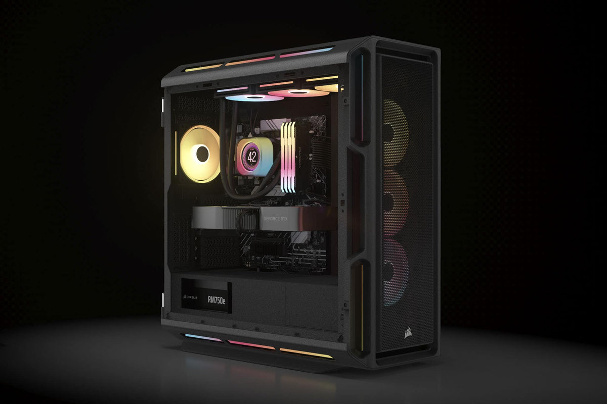 CORSAIR - RMe Series RM750e 80 PLUS Gold Fully Modular Low-Noise ATX 3.1 and PCIE 5.1 Power Supply - Black