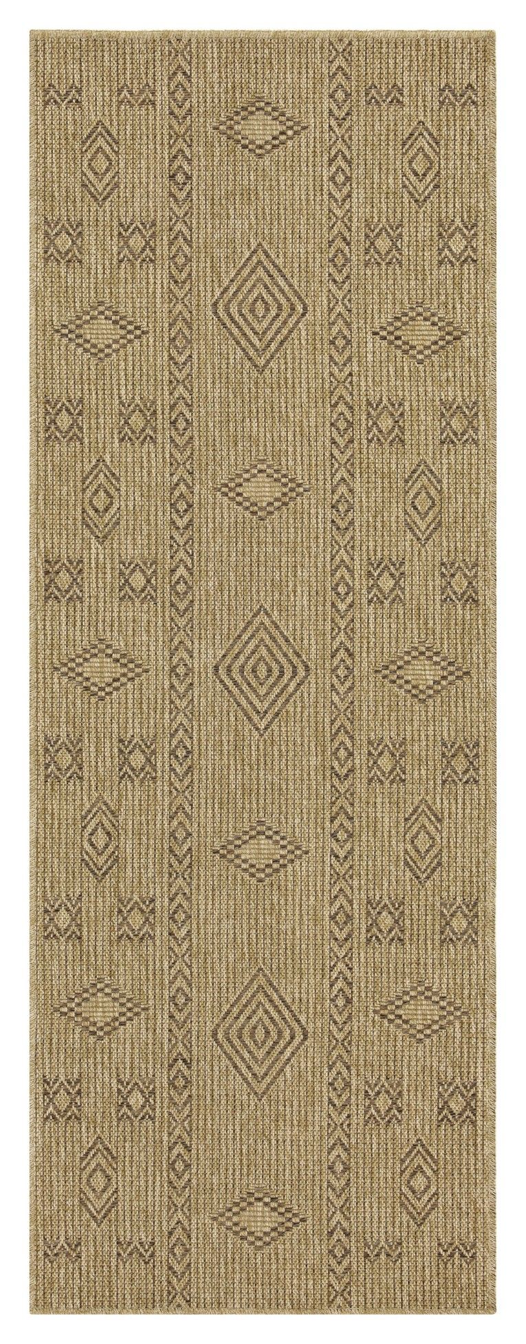Earth - 5'3" X 7'3" Polypropylene Indoor, Outdoor Area Rug - Jute, Mocha