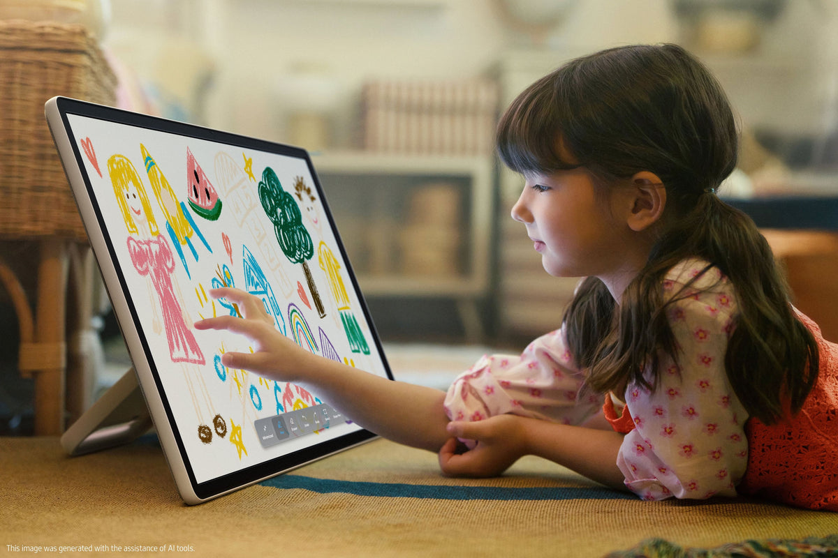 Samsung - The Movingstyle 27” Class QHD Portable Smart Touchscreen (2025)