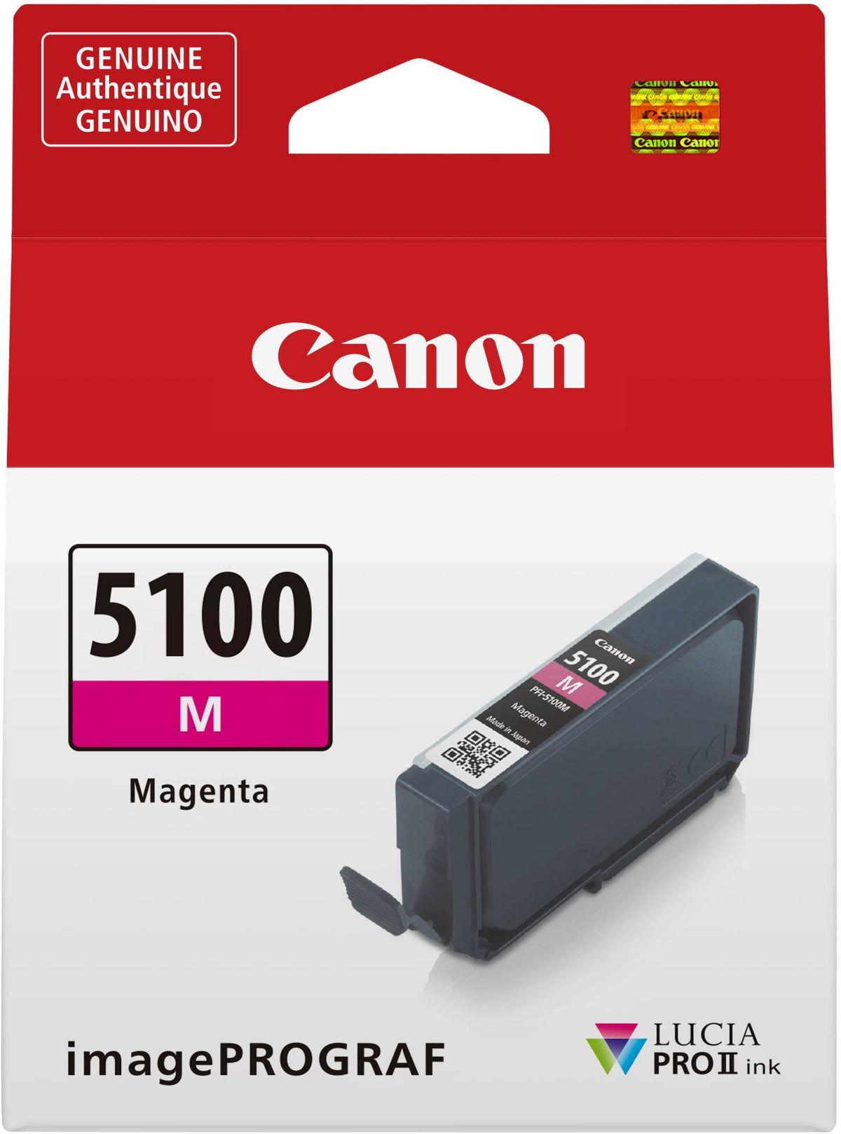 Canon - PFI-5100 AMR LUCIA PRO II Standard Capacity Ink Cartridge - Magenta