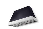 AGA - 48 inches - Externally Vented - Wall Range Hood - Gloss Black
