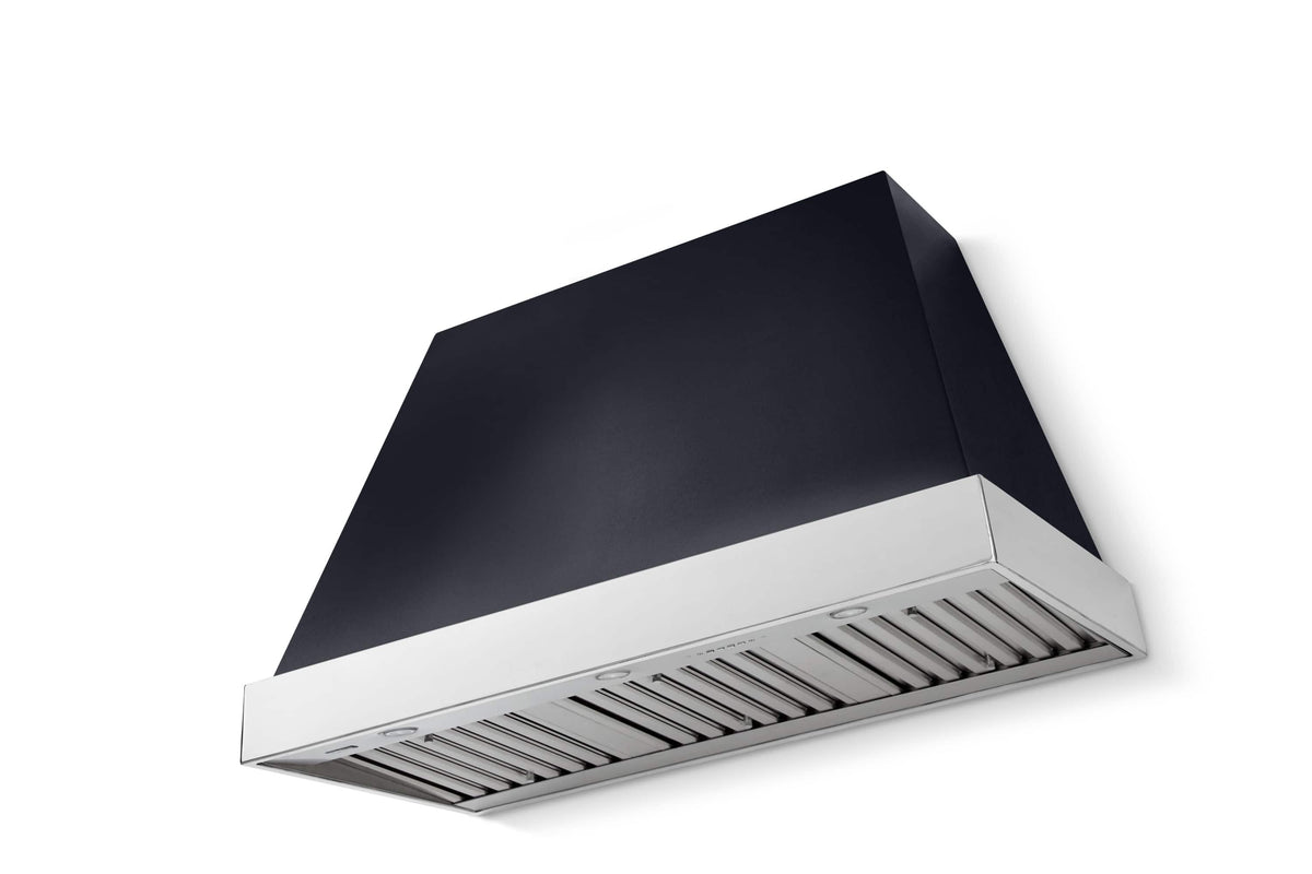 AGA - 48 inches - Externally Vented - Wall Range Hood - Gloss Black