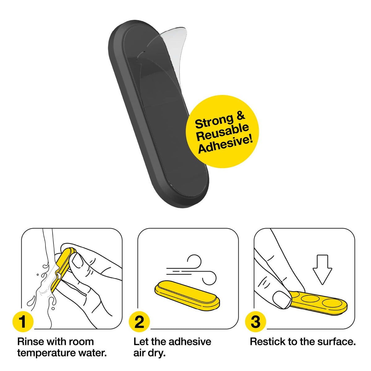 Wrap-It Storage - Magna Dock - Black