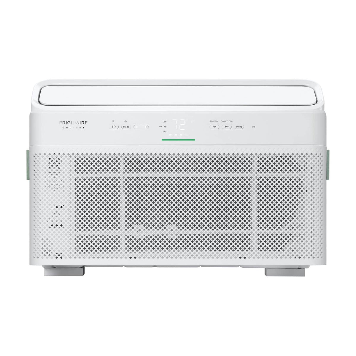 Frigidaire - Gallery 115V 10,000 BTU 450 Sq. Ft. Smart Inverter Window Air Conditioner with Remote - White